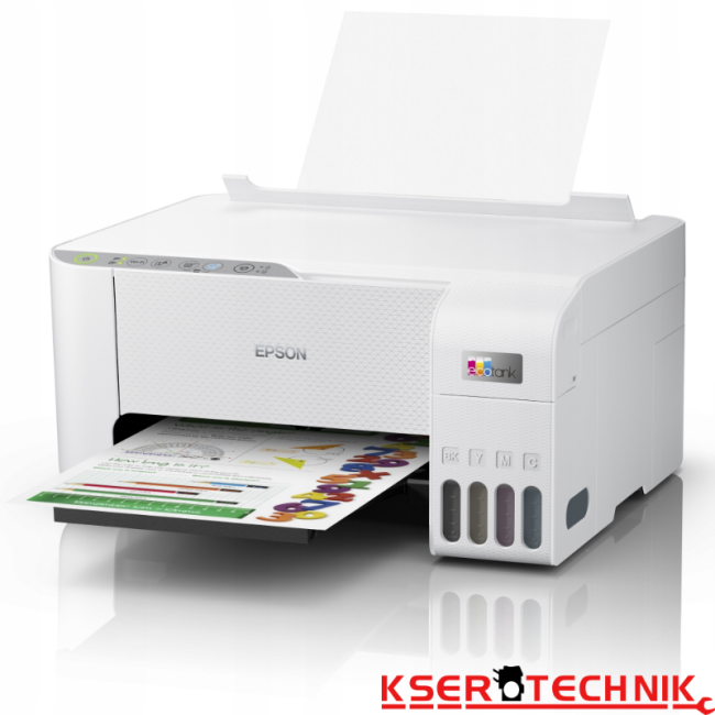 Urządzenie Wielofunkcyjne Drukarka Ksero Skaner Epson EcoTank L3256